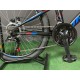 Велосипед 24" Intenzo FORSAGE DISK 2024 чорний з червоним і синім