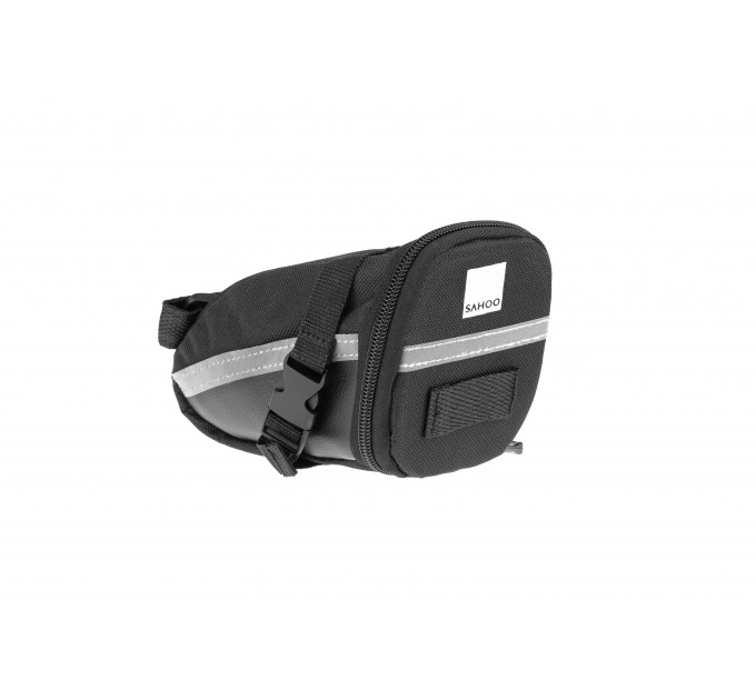 Сумка під сідло Sahoo 13196, чорна
