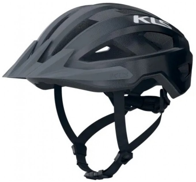 Шолом KLS Daze Lumio з мигалкою, чорний