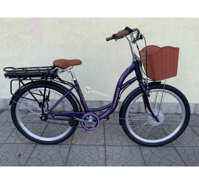 Велосипед ST 26" Dorozhnik eAQUAMARINE BH 36V 13Ah 500W 2026 темно-фіолетовий