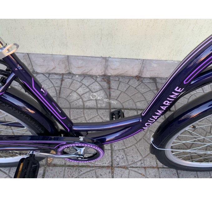 Велосипед ST 26" Dorozhnik eAQUAMARINE BH 36V 13Ah 500W 2026 темно-фіолетовий