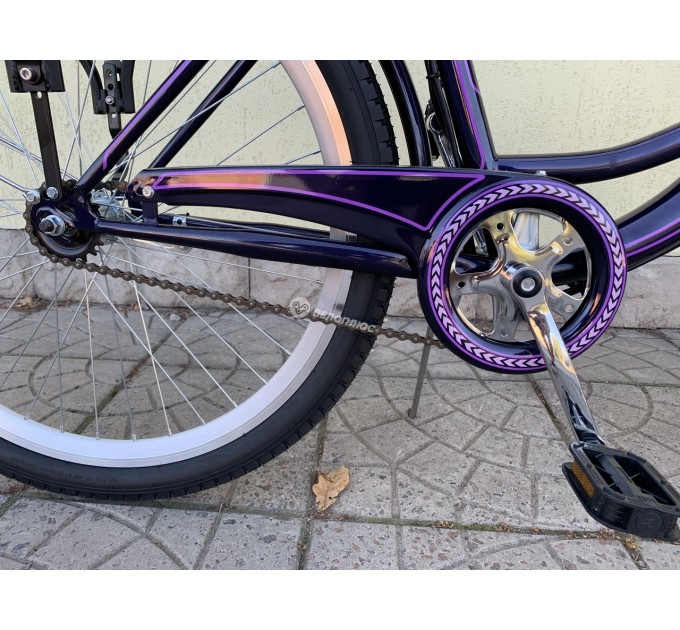Велосипед ST 26" Dorozhnik eAQUAMARINE BH 36V 13Ah 500W 2026 темно-фіолетовий