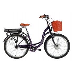 Велосипед ST 26" Dorozhnik eAQUAMARINE BH 36V 13Ah 500W 2026 темно-фіолетовий