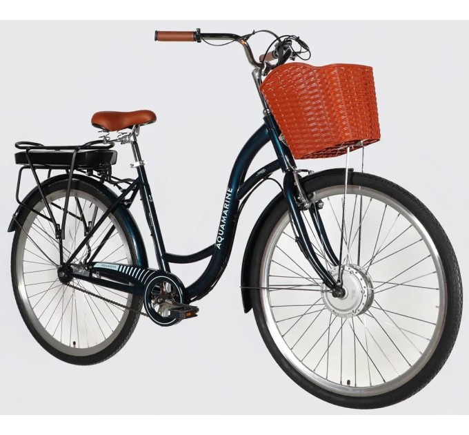 Велосипед ST 28" Dorozhnik eAQUAMARINE BH 36V 13Ah 500W 2026 темно-синій