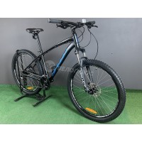 Велосипед 27,5" Spelli SX-4700 2025 черно-серый с синим