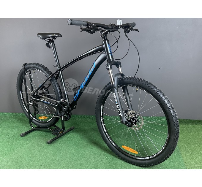 Велосипед 27,5" Spelli SX-4700 2025 черно-серый с синим