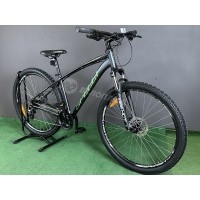 Велосипед 29" Spelli SX-4700 2025 темно-серый с зеленым