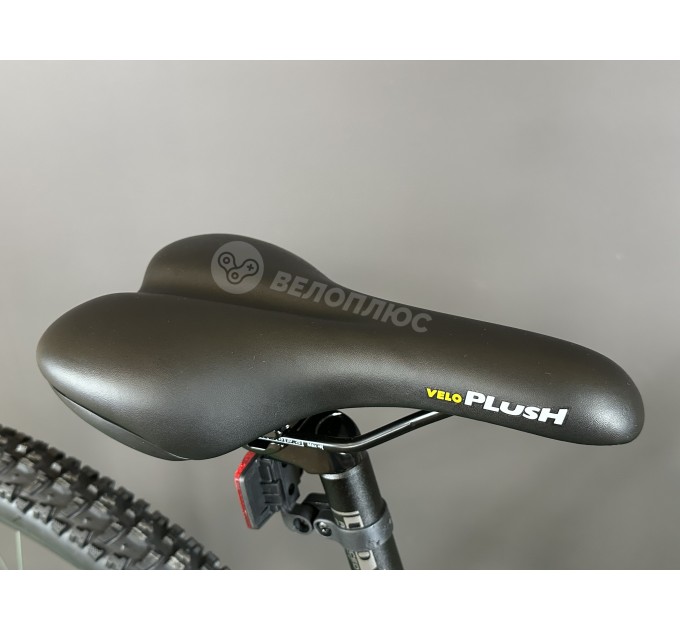 Велосипед 29" Spelli SX-4700 2025 темно-сірий із зеленим