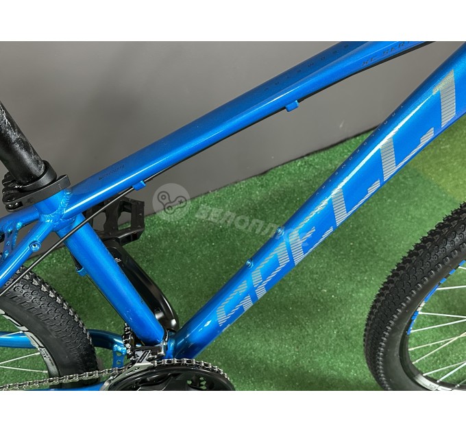 Велосипед 26" Spelli SX-4700 2025 синий с серым