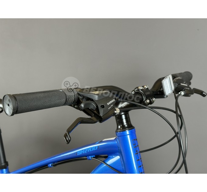 Велосипед 26" Spelli SX-2700 2025 темно-синій з сірим