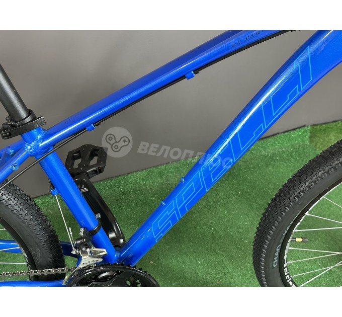 Велосипед 26" Spelli SX-2700 2025 темно-синій з сірим