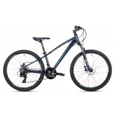 Велосипед 26" Spelli SX-2700 2025 темно-синий с серым