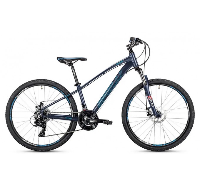 Велосипед 26" Spelli SX-2700 2025 темно-синій з сірим