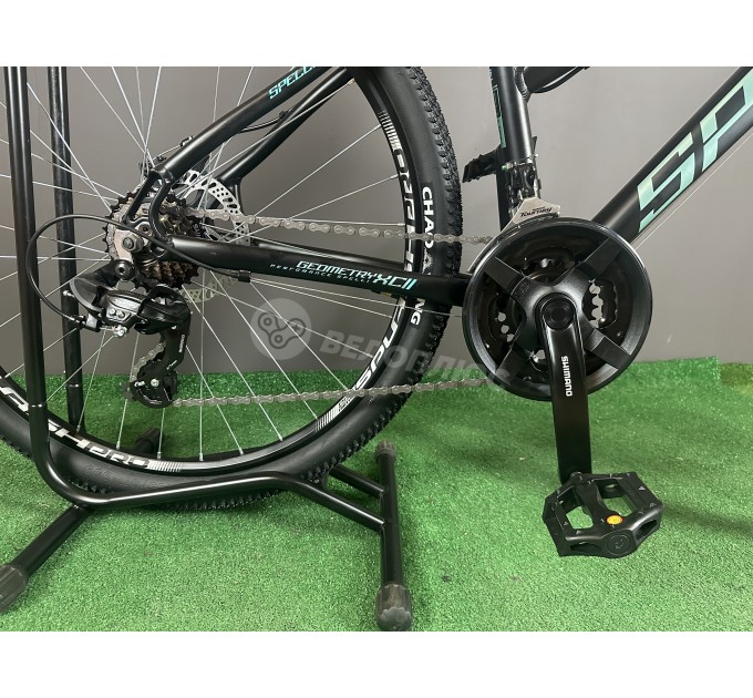 Велосипед 26" Spelli SX-2000 LADY 2025 чорно-м`ятний