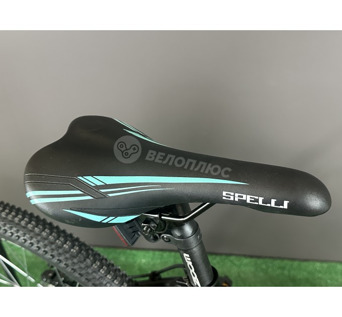 Велосипед 26" Spelli SX-2000 LADY 2025 чорно-м`ятний