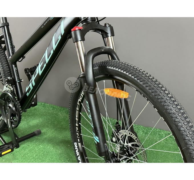 Велосипед 26" Spelli SX-2000 LADY 2025 чорно-м`ятний