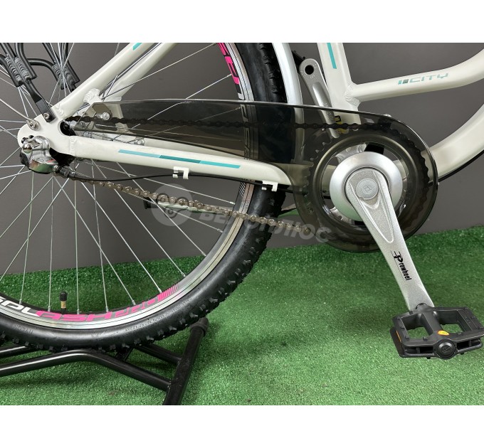 Велосипед 26" Spelli CITY NEXUS 2025 бело-синий