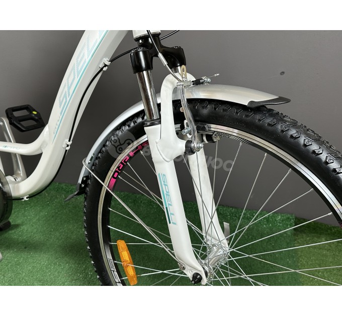 Велосипед 26" Spelli CITY NEXUS 2025 бело-синий