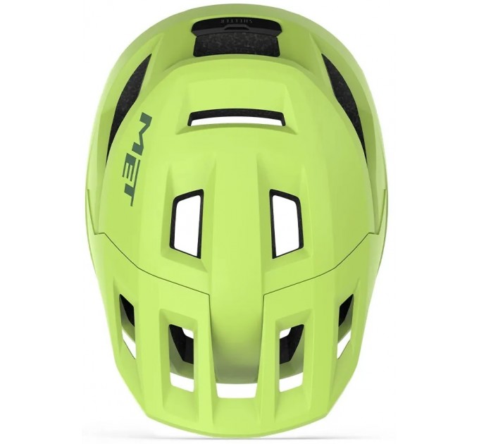Шолом MET SHELTER CE ULTRA LIME | MATT