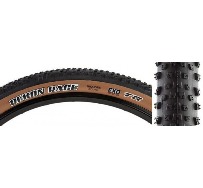 Покришка Maxxis 29"x2.25 Rekon Race, EXO/TR/SkinWall, 60TPI