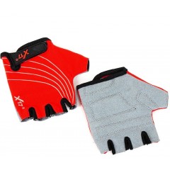 Перчатки X17 XGL-118RD детские, красно-черные, S