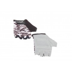Перчатки X17 XGL-119GR детские, камуфляжно-серые, S