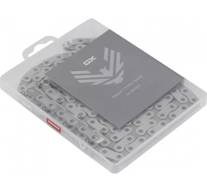 Ланцюг SRAM GX T-TYPE EAGLE 126 лнк. Cрібний 12шв.