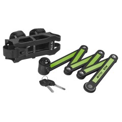 Замок сегментний KLS Fold 30 під ключ 3,5х750 мм зелений