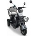 Велосипед триколісний 8" SPACE METEOR 72V 20Ah 1000W 2026 сірий