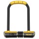 Замок скоба U-lock ONGUARD BULLDOG COMBO STD 115x230 мм, товщина 13мм, поворотні кріплення, чорний