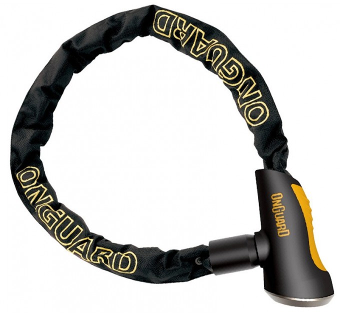 Замок ланцюговий Onguard MASTIFF 120cмx8мм під ключ, посилений титаном