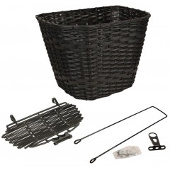 Кошик зі стійкою 24-28" 400L 25,4" CK-006S на рульову колонку, чорний