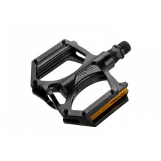 Педали Wellgo M195, алюминий, 100x100, шарики, черный
