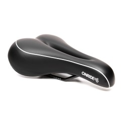 Сідло ONRIDE ForBut Gel сталеві рамки жіноче, чорний