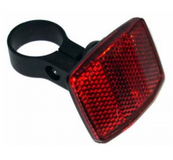 Катафот + кріплення червоний