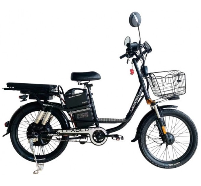 Велосипед ST 22" Corso Leader 60V 26AH 1000W 2026 темно-сірий