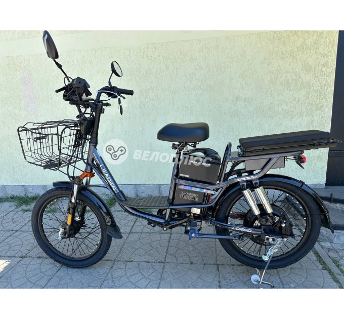 Велосипед ST 22" Corso Leader 60V 26AH 1000W 2026 темно-сірий