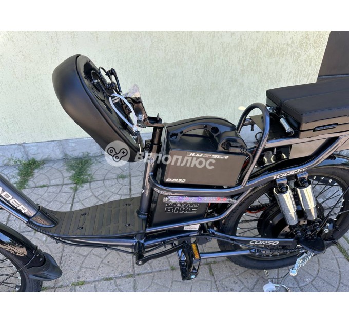Велосипед ST 22" Corso Leader 60V 26AH 1000W 2026 темно-сірий
