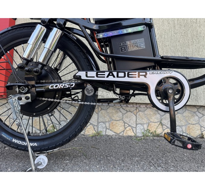 Велосипед ST 22" Corso Leader 60V 26AH 1000W 2026 чорний