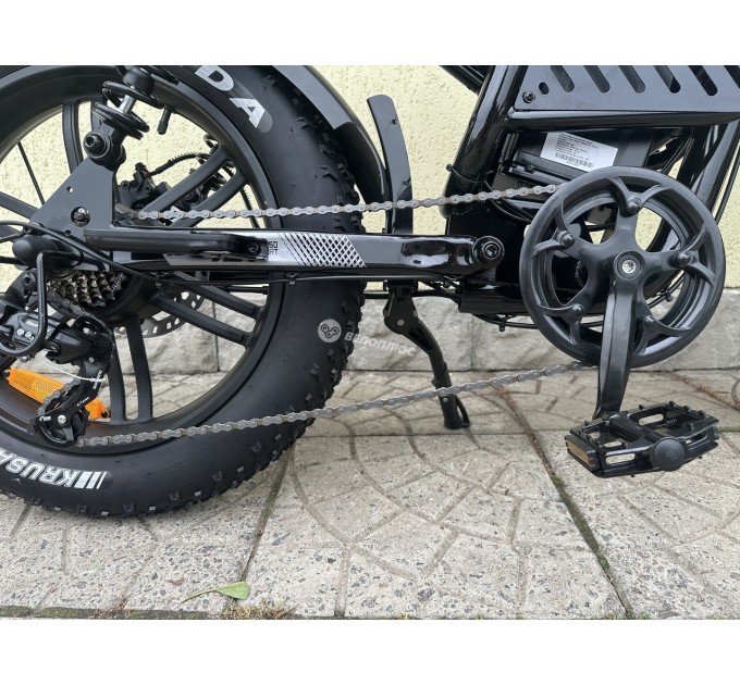 Велосипед ST 20+" Corso KOMODO 60V 21AH 1200W 2026 чорно-червоний