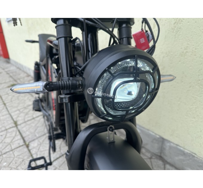 Велосипед ST 20+" Corso KOMODO 60V 21AH 1200W 2026 чорно-червоний