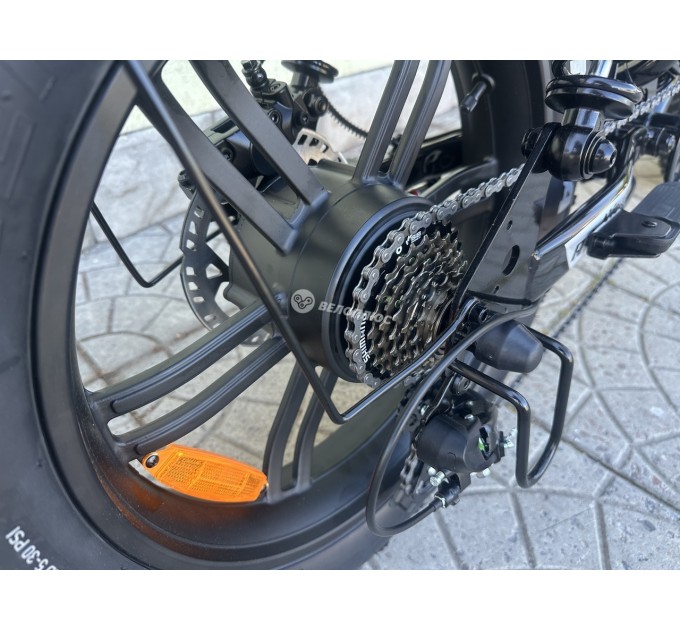 Велосипед ST 20+" Corso KOMODO 60V 21AH 1200W 2026 чорно-сірий