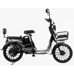 Велосипед ST 20" Corso Atlant plus 60V 21AH 1000W 2026 чорно-сірий