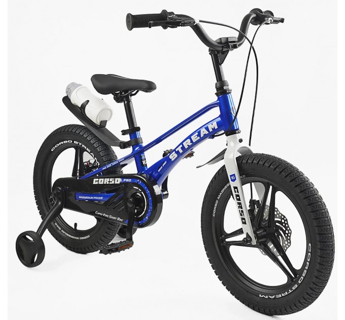 Велосипед MG 16" Corso STREAM 2025 синій