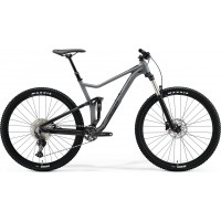 Велосипед 29" Merida ONE-TWENTY 400 2023 матовый серый/глянцевый черный