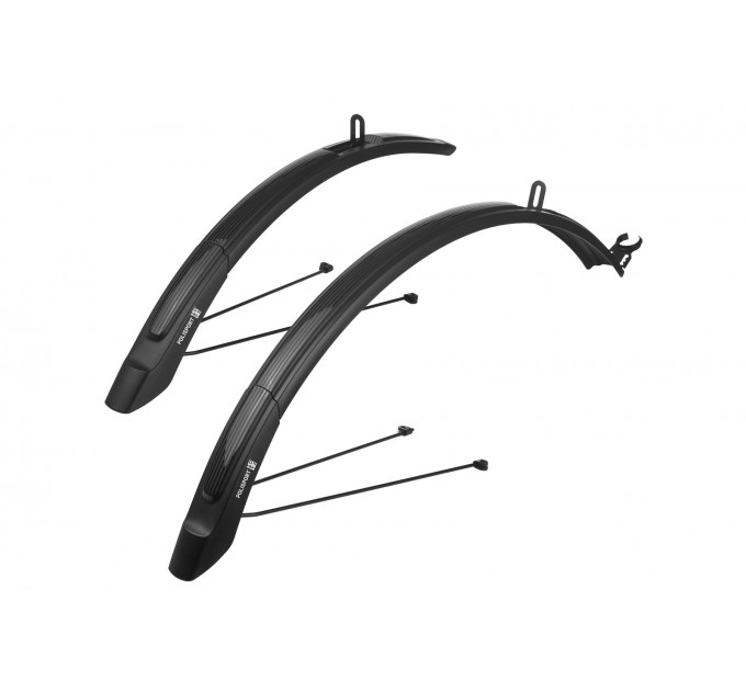 Комплект крил POLISPORT Expander City 26"-28" чорний