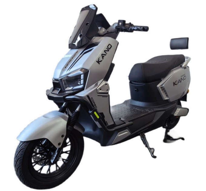 Велосипед ST 12"/10" Corso Kano 72V 30Ah 2000W 2026 срібний Велосипед ST 12"/10" Corso Kano 72V 30Ah 2000W 2026 срібний