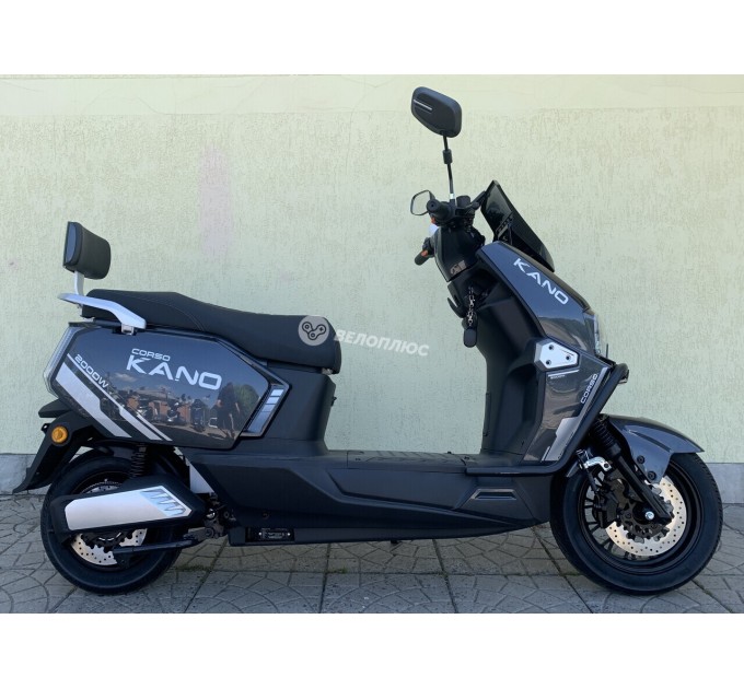 Велосипед ST 12"/10" Corso Kano 72V 30Ah 2000W 2026 графітовий