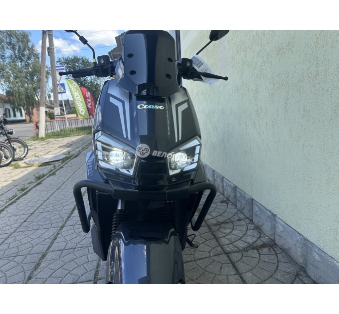 Велосипед ST 12"/10" Corso Kano 72V 30Ah 2000W 2026 графітовий