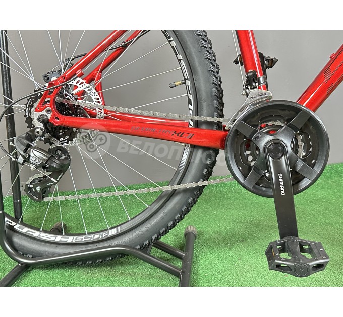 Велосипед 27,5" Spelli SX-2700 2025 красный с черным